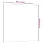 Pizarra magnética de pared vidrio templado blanco 60x60 cm von , Whiteboards - Ref: Foro24-4008637, Preis: 39,80 €, Rabatt: %