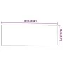 Pizarra magnética de pared vidrio templado blanco 60x20 cm by , White boards - Ref: Foro24-4008635, Price: 21,15 €, Discount: %