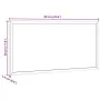 Tablero de corcho con marco de madera de pino macizo 60x30 cm by , Notice boards - Ref: Foro24-4017416, Price: 23,49 €, Disco...