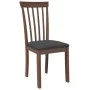 Sillas de comedor con cojines 2 uds madera maciza marrón caucho von , Essstühle - Ref: Foro24-4102388, Preis: 108,88 €, Rabat...