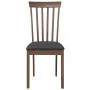 Sillas de comedor con cojines 2 uds madera maciza marrón caucho von , Essstühle - Ref: Foro24-4102388, Preis: 108,88 €, Rabat...