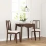 Sillas de comedor con cojines 2 uds madera maciza marrón caucho von , Essstühle - Ref: Foro24-4102395, Preis: 95,06 €, Rabatt: %