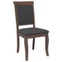 Sillas de comedor con cojines 2 uds madera maciza marrón caucho von , Essstühle - Ref: Foro24-4102487, Preis: 187,50 €, Rabat...