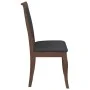 Sillas de comedor con cojines 2 uds madera maciza marrón caucho von , Essstühle - Ref: Foro24-4102487, Preis: 187,50 €, Rabat...