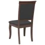 Sillas de comedor con cojines 2 uds madera maciza marrón caucho von , Essstühle - Ref: Foro24-4102487, Preis: 187,50 €, Rabat...