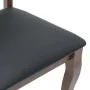 Sillas de comedor con cojines 2 uds madera maciza marrón caucho von , Essstühle - Ref: Foro24-4102487, Preis: 187,50 €, Rabat...