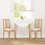 Sillas de comedor con cojines 2uds madera maciza natural caucho von , Essstühle - Ref: Foro24-4102397, Preis: 106,21 €, Rabat...