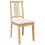 Sillas de comedor con cojines 2uds madera maciza natural caucho von , Essstühle - Ref: Foro24-4102397, Preis: 106,21 €, Rabat...