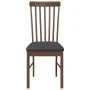 Sillas de comedor con cojines 2 uds madera maciza marrón caucho von , Essstühle - Ref: Foro24-4102500, Preis: 122,50 €, Rabat...