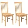 Sillas de comedor 2 unidades madera maciza de caucho von , Essstühle - Ref: Foro24-4102502, Preis: 122,36 €, Rabatt: %