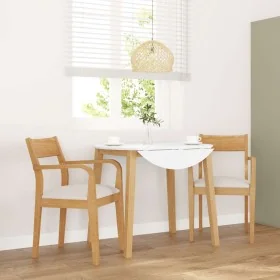 Sillas de comedor con cojines 2uds madera maciza natural caucho by , dining chairs - Ref: Foro24-4102509, Price: 174,39 €, Di...
