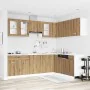 Set de muebles cocina 11 pzas madera ingeniería roble artesanal by , Kitchen cabinets - Ref: Foro24-3328578, Price: 667,34 €,...