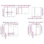 Set de muebles cocina 11 pzas madera ingeniería roble artesanal by , Kitchen cabinets - Ref: Foro24-3328578, Price: 667,34 €,...