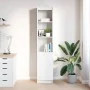 Aparador alto blanco 37,5x35x180 cm madera de ingeniería by , Sideboards - Ref: Foro24-861670, Price: 85,05 €, Discount: %