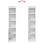 Aparador alto blanco 37,5x35x180 cm madera de ingeniería by , Sideboards - Ref: Foro24-861670, Price: 85,05 €, Discount: %