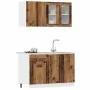 Mueble de cocina 4 piezas madera contrachapada madera vieja by , Kitchen cabinets - Ref: Foro24-3328573, Price: 266,48 €, Dis...