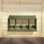 Nido para gallinas con 4 compartimentos de metal verde oliva by , Cages and habitats for small animals - Ref: Foro24-864343, ...