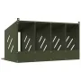 Nido para gallinas con 4 compartimentos de metal verde oliva by , Cages and habitats for small animals - Ref: Foro24-864343, ...