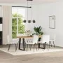 Sillas de comedor 6 uds cuero sintético blanco by , dining chairs - Ref: Foro24-3315542, Price: 252,66 €, Discount: %