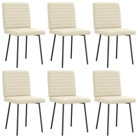 Sillas de comedor 6 unidades cuero sintético color crema von , Essstühle - Ref: Foro24-3315537, Preis: 251,05 €, Rabatt: %