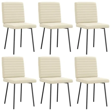Sillas de comedor 6 unidades cuero sintético color crema von , Essstühle - Ref: Foro24-3315537, Preis: 251,05 €, Rabatt: %
