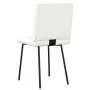 Sillas de comedor 4 unidades cuero sintético blanco by , dining chairs - Ref: Foro24-3315219, Price: 168,57 €, Discount: %