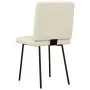 Sillas de comedor 4 unidades cuero sintético color crema by , dining chairs - Ref: Foro24-3315267, Price: 168,17 €, Discount: %