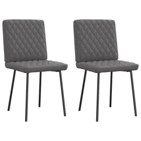 Sillas de comedor 2 unidades cuero sintético gris von , Essstühle - Ref: Foro24-4101115, Preis: 87,17 €, Rabatt: %