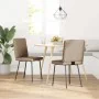 Sillas de comedor 2 unidades cuero sintético color capuchino by , dining chairs - Ref: Foro24-4101117, Price: 89,87 €, Discou...