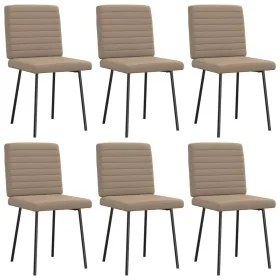 Sillas de comedor 6 unidades cuero sintético color capuchino von , Essstühle - Ref: Foro24-3315540, Preis: 251,05 €, Rabatt: %