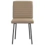 Sillas de comedor 6 unidades cuero sintético color capuchino de , Sillas de comedor - Ref: Foro24-3315540, Precio: 251,04 €, ...