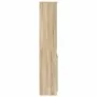Aparador alto roble Sonoma 37,5x35x180 cm madera de ingeniería by , Sideboards - Ref: Foro24-861672, Price: 85,15 €, Discount: %