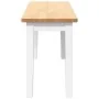 Banco 90 cm Madera Maciza Caucho de , Bancos de comedor y cocina - Ref: Foro24-4102596, Precio: 70,34 €, Descuento: %
