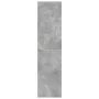 Armario de madera de ingeniería gris hormigón 80x50x200 cm de , Armarios roperos - Ref: Foro24-3307750, Precio: 143,54 €, Des...
