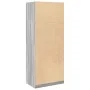 Armario de madera de ingeniería gris Sonoma 80x50x200 cm de , Armarios roperos - Ref: Foro24-3307752, Precio: 150,22 €, Descu...