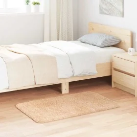 Alfombra de pelo largo NAVARRA beige 60x100 cm poliéster by , Rugs - Ref: Foro24-4102805, Price: 17,87 €, Discount: %
