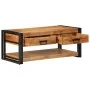 Mesa de centro madera maciza de acacia 90x50x38 cm by , Coffee table - Ref: Foro24-4016687, Price: 194,77 €, Discount: %