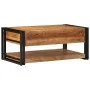 Mesa de centro madera maciza de acacia 90x50x38 cm by , Coffee table - Ref: Foro24-4016687, Price: 194,77 €, Discount: %