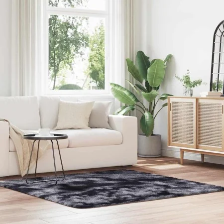 Alfombra de pelo largo NAVARRA gris oscuro 160x160 cm poliéster by , Rugs - Ref: Foro24-4102872, Price: 34,64 €, Discount: %