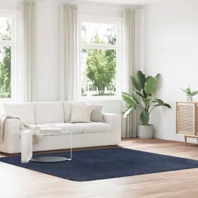 Alfombra de pelo largo NAVARRA azul marino 240x240 cm poliéster by , Rugs - Ref: Foro24-4102891, Price: 70,01 €, Discount: %