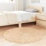 Alfombra peluda de pelo largo NAVARRA beige 100x100cm poliéster by , Rugs - Ref: Foro24-4102893, Price: 21,27 €, Discount: %