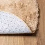 Alfombra peluda de pelo largo NAVARRA beige 100x100cm poliéster by , Rugs - Ref: Foro24-4102893, Price: 21,27 €, Discount: %