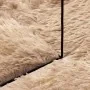 Alfombra peluda de pelo largo NAVARRA beige 100x100cm poliéster by , Rugs - Ref: Foro24-4102893, Price: 21,27 €, Discount: %