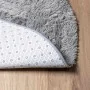 Alfombra de pelo largo NAVARRA gris plateado 160x160 cm de , Alfombras - Ref: Foro24-4102916, Precio: 34,59 €, Descuento: %