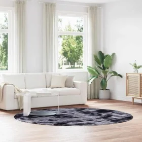 Alfombra de pelo largo NAVARRA gris oscuro 240x240 cm poliéster by , Rugs - Ref: Foro24-4102928, Price: 66,45 €, Discount: %