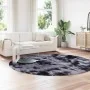 Alfombra de pelo largo NAVARRA gris oscuro 240x240 cm poliéster de , Alfombras - Ref: Foro24-4102928, Precio: 66,91 €, Descue...