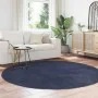 Alfombra de pelo largo NAVARRA azul marino 200x200 cm poliéster de , Alfombras - Ref: Foro24-4102923, Precio: 52,25 €, Descue...