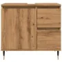 Armario de baño madera de ingeniería roble artisan 65x33x60 cm de , Tocadores de baño - Ref: Foro24-857224, Precio: 86,64 €, ...