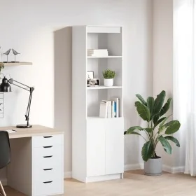 Aparador alto blanco 50x35x180 cm madera de ingeniería by , Sideboards - Ref: Foro24-3328462, Price: 107,59 €, Discount: %
