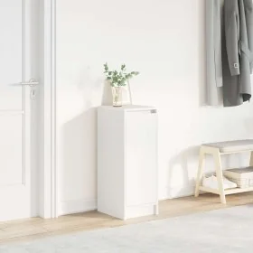 Zapatero blanco 29,5x34x76 cm madera de ingeniería by , Shoe racks and shoe organizers - Ref: Foro24-861859, Price: 54,90 €, ...
